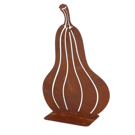 Flespompoen 17x8x27cm bruin