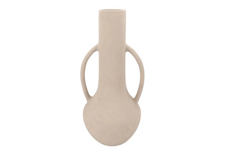 FLORENCE SAND VASE EARS 28X27X62CM