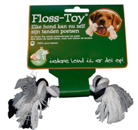 Floss-toy zwart/wit mini - afbeelding 2