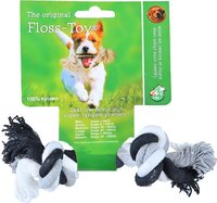 Floss-toy zwart/wit mini