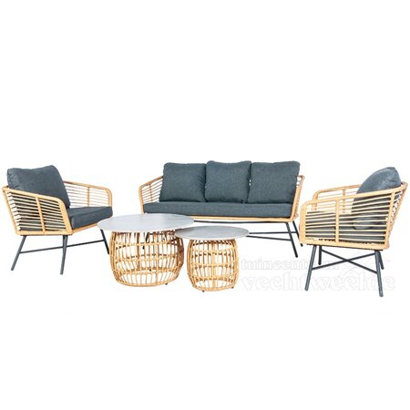 Flow loungeset 5-delig - afbeelding 1