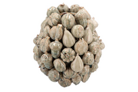 FORREST FRUIT GREEN ACTIVE GLAZE VASE 26X29CM