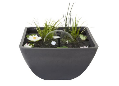 Fountain pond vierk l55b55h32cm