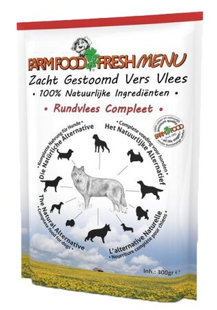 Fresh menu rundvlees compleet 300g