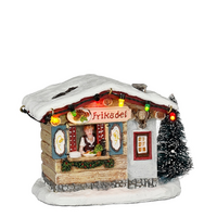 Frikadel house l12b6.5h8.5cm bo