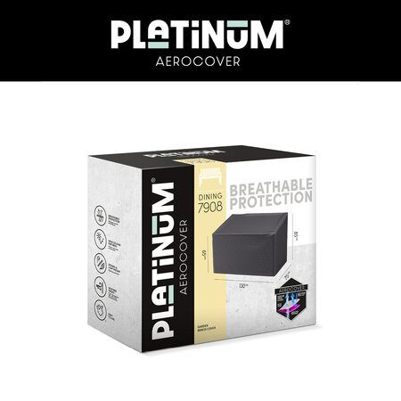 Garden bench cover 130x75x65/85