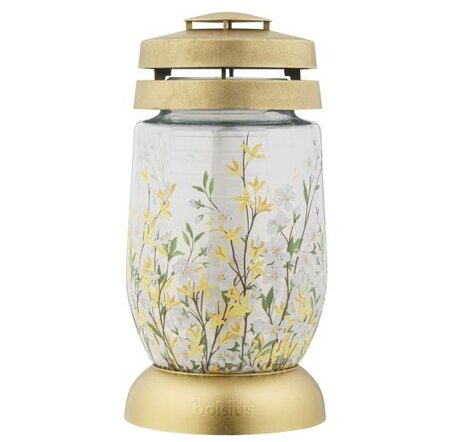 Gedenklicht d11h22cm 36u forsythia