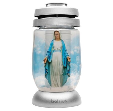 Gedenklicht d11h22cm 36u maria blw