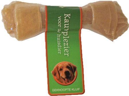 Geknoopte kluif 13 cm + banderol - afbeelding 1