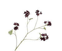 Geraniumsteel l94cm bordeaux