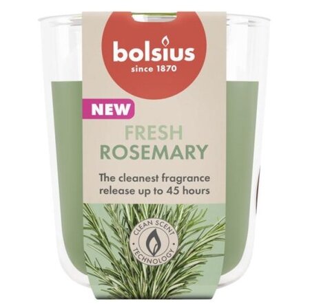 Geurglas ts d8.5h9.7cm 45u rozemarn