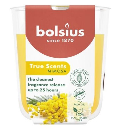 Geurglas ts d8h7.3cm 25u mimosa