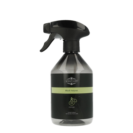 Geurspray 500ml black vetyver