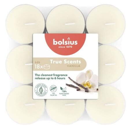 Geurtheelicht 6u 18st ts vanille