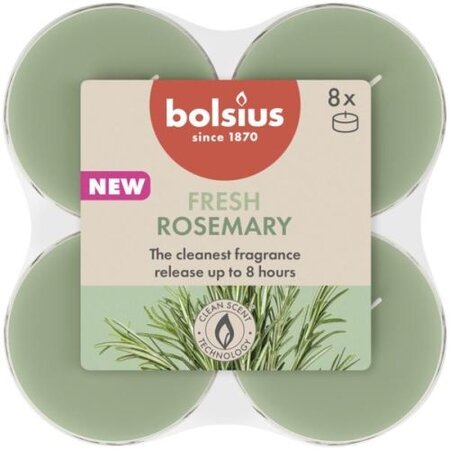 Geurtheelicht maxi 8u 8st rozemar.