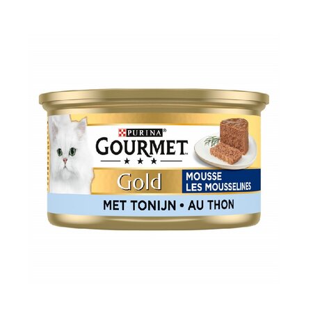 GG blik mousse tonijn 85gr - afbeelding 1