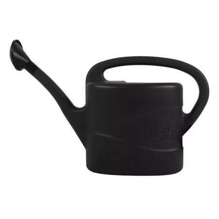 Gieter recycled kunststof 5l zwart