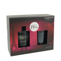 Giftset kaars 100g+diff.100ml s.d.paris