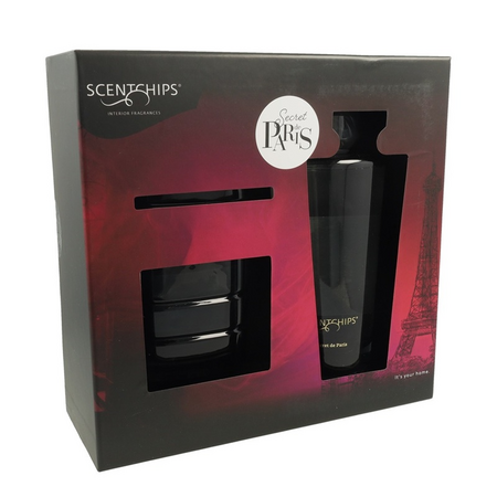 Giftset kaars 275g+diff.500ml s.d.paris