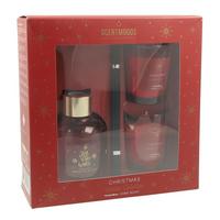 Giftset kaars&zakje forest berry
