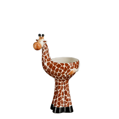 Giraffe funny l16,5b10,5h27,5cm brn