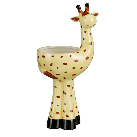 Giraffe funny l19,5b14h37,5cm geel
