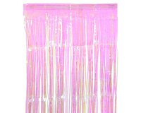 Gordijn lametta b90h200cm hldr/iris