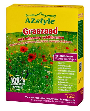 Graszaad inheemse veldbloemen 500g