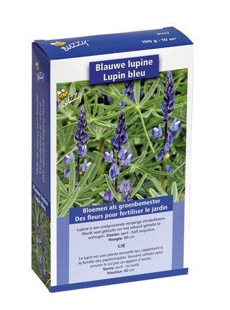 Groenbem. lupine blauw bitter 50gram - afbeelding 1