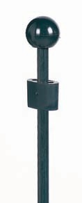 Grondpin fiberglas d8mm h100cm