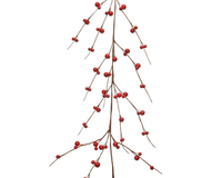 Guirlande bessen l110cm rood