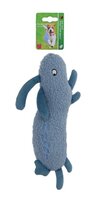 H.splg konijn teddystof 28cm blauw