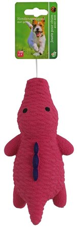 H.splg krokodil latex 20cm roze