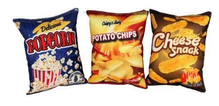 H.splg zak chips/popcorn+piep 22cm
