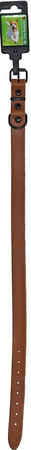 Halsb.comfortleder 22mm/60cm cognac