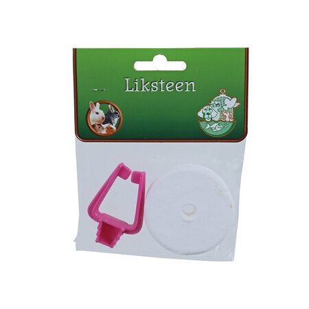 Hamster liksteen met houder - afbeelding 1