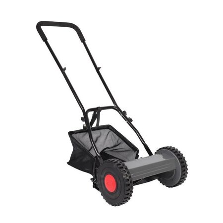 Handgrasmaaier 30cm met opvangbak