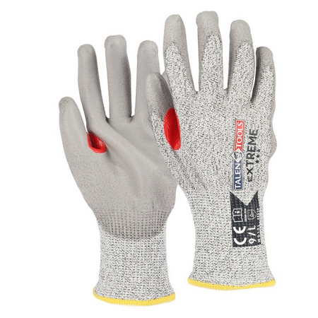 Handschoenen snijvast m grijs