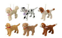 HANGDECO HOND 14X3X9CM per stuk