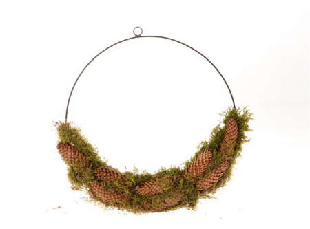 Hanger ring spruce melnik d50cm nat