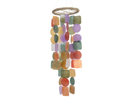 Hanger schelp l14.5b14.5h48cm multi