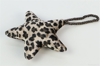 Hanger ster luipaard b18h18cm print