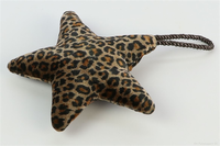 Hanger ster luipaard b18h18cm print