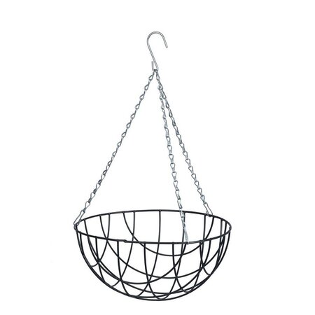 Hanging basket h13d25cm groen - afbeelding 1