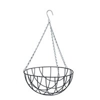 Hanging basket h13d25cm groen - afbeelding 1