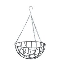 Hanging basket h13d25cm groen
