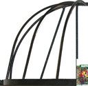 Hanging basket zwrt h19 d40cm - afbeelding 2