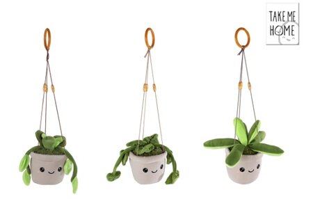 Hangplant pluche 24cm a3