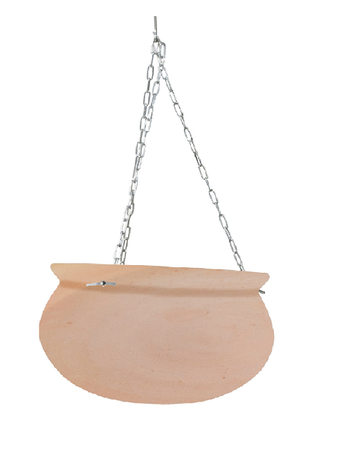 Hangpot d27h16cm whitewash