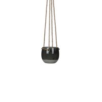 Hangpot resa d10h8.5cm donkergrijs - Mica